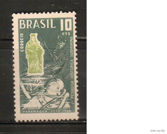Бразилия -1968(Мих.1164)  **  , Флот, ,  (одиночка)