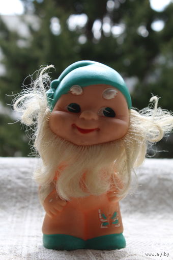 Игрушка резиновая СССР "Домовенок"