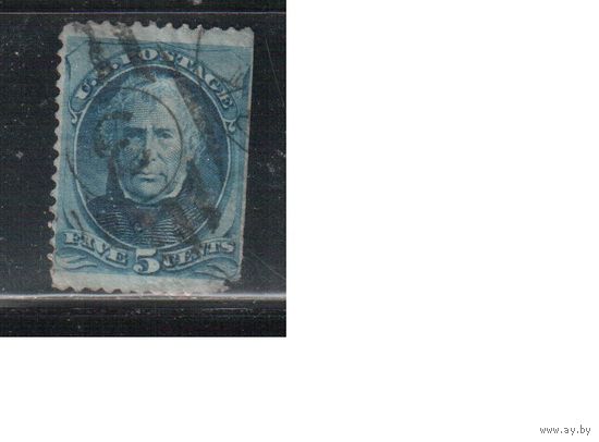 США-1870, (Мих.48), гаш.  , Стандарт, Президенты, Тейлор(3)
