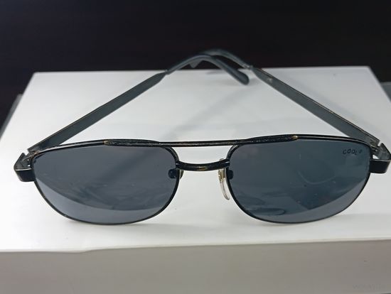 Винтажные мужские очки-авиаторы с двойным мостиком. ITALY .Предсезонная распродажа Винтажных солнцезащитных очков разных брендов и некоторые из СССР ,  С  рубля !