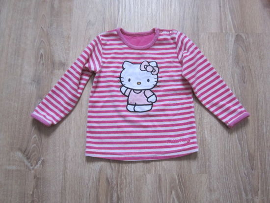 Кофточка Hello Kitty велюровая, р.92