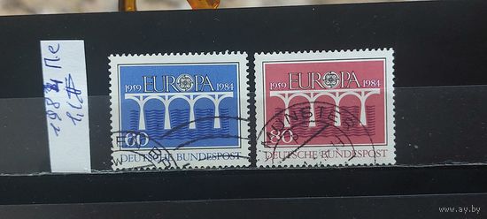 РАСПРОДАЖА ГЕРМАНИЯ 1984г. Полная серия. Гаш.