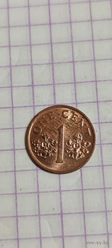 Сингапур 1 цент 1995