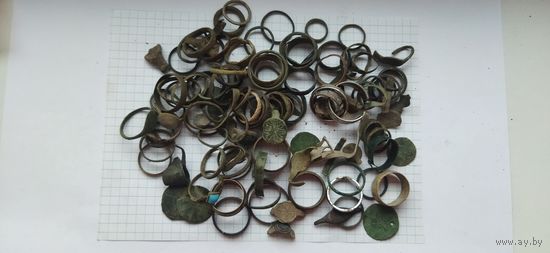 Старые кольца 176 грам