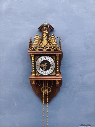 Голландские Настенные Часы "ZAANSE CLOCK" середина ХХ века M#3