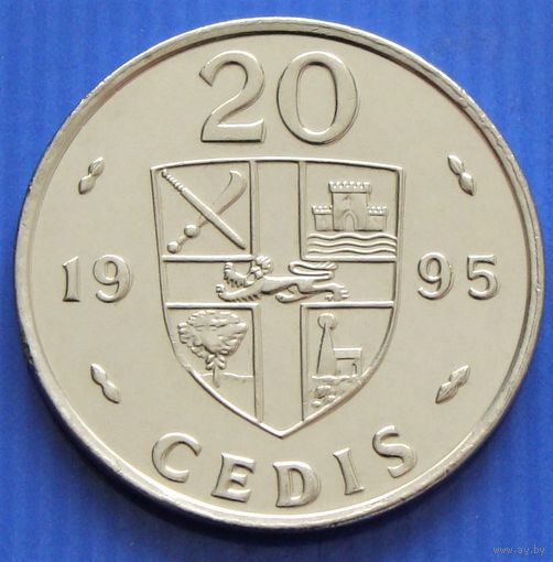 Гана. 20 седи 1995 год  KM#30