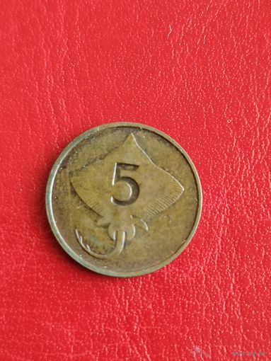 Исландия 5 эйре 1981