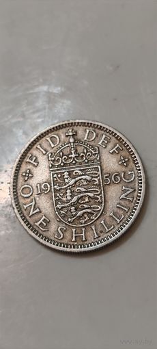 Великобритания 1 шиллинг 1956