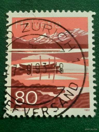Швейцария 1991. Горы