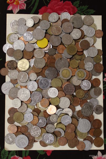 Лот монет экзотика (евро центы) ОТЛИЧНАЯ СБОРКА