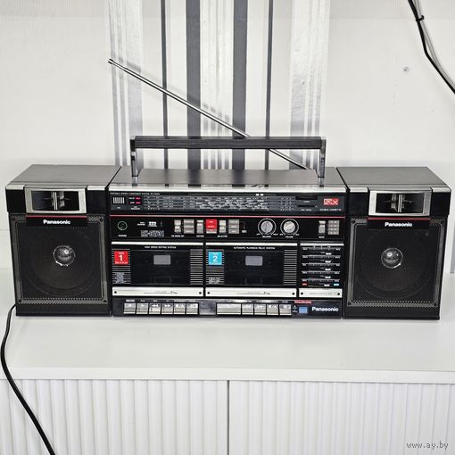 Старт с 1 Рубля !!! Магнитофон Винтажный бумбокс Panasonic RX-CW31 Состояние  !!!