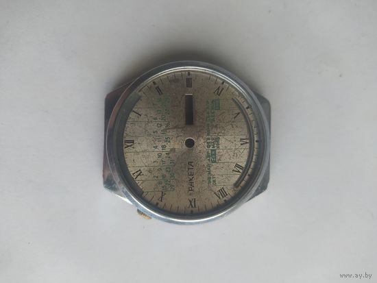 Корпус часов ракета с вечным календарем