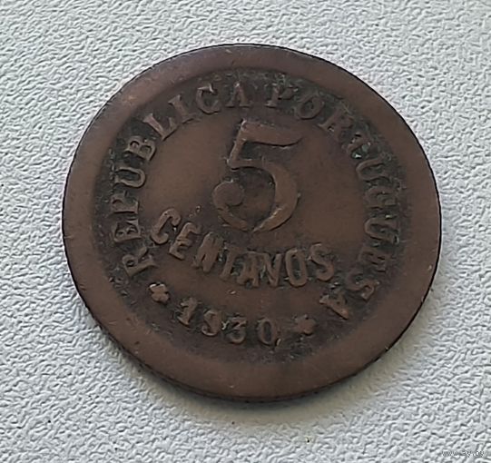 Кабо-Верде 5 сентаво, 1930  1-1-2
