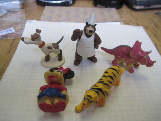 Лот фигурок/5 с рубля!