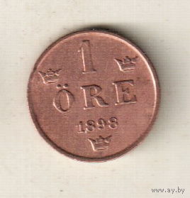 Швеция 1 эре 1898