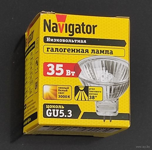 Лампа галогенная GU5.3 Navigator JCDR 230V 35W