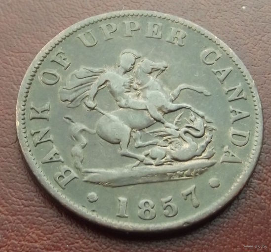 Канада. 1\2 пенни 1837