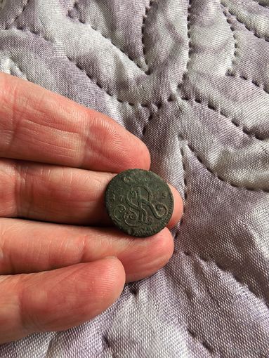 Неплохой грошик 1765 года