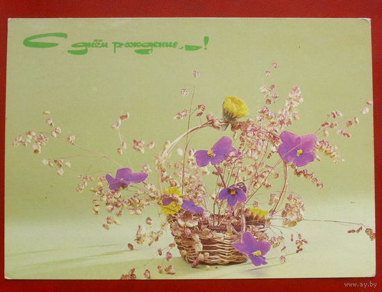 С днём рождения! Чистая. 1980 года. Садловская. 1879.