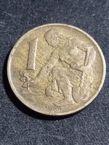Чехословакия 1 крона 1980