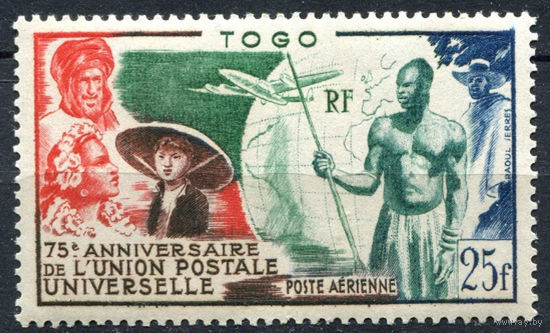 Французское Того 1949 **  UPU (Всемирный Почтовый Союз), серия 1 марка