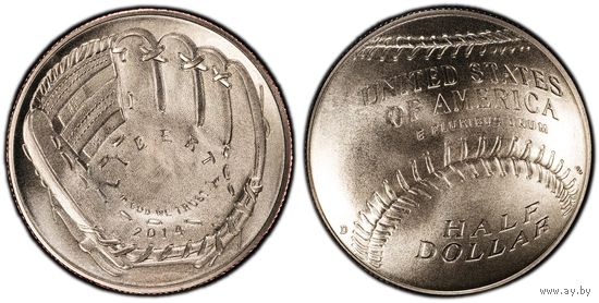 50 центов 2014 года  Baseball Hall of Fame