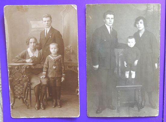 Фото "Семья", Ленинград, 1925, 1930 гг.