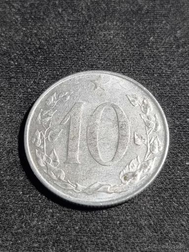 Чехословакия 10 геллеров 1954