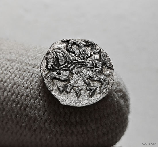 Денарий 1557г., Сигизмунд II Август, R3, лот треб-7