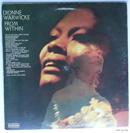 2LP Dionne Warwicke – From Within (1972) Funk / Soul
