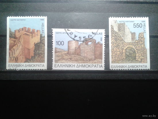 Греция 1998 Стандарт, замки Михель-4,4 евро гаш