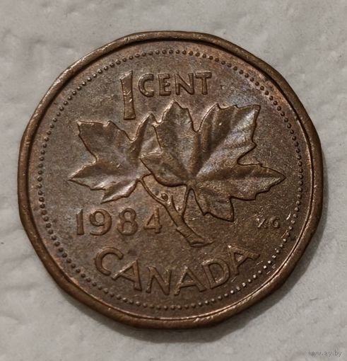 Канада 1 цент, 1984 (14-14-19)