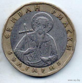РЕСПУБЛИКА БОЛГАРИЯ. 1 ЛЕВ 2002. СВЯТОЙ ИОАНН РЫЛЬСКИЙ
