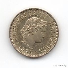 ШВЕЙЦАРСКАЯ КОНФЕДЕРАЦИЯ 5 РАППЕНОВ 1993