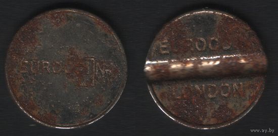 Eurocan 1 tm -- Eurocoin London (1 полоса) (22,45-1,85-4.55)бел. (f0
