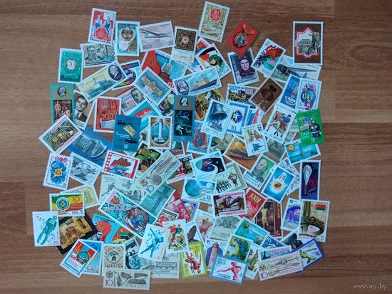 100 чистых марок СССР