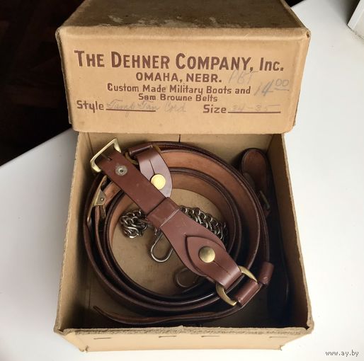 Ремень комсостава США, 1921-1941 гг