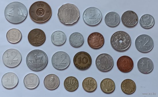 Монеты. Экзотика. Все лоты с 1 рубля!