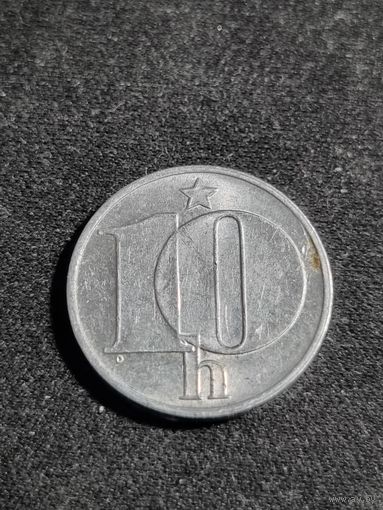 Чехословакия 10 геллеров 1975