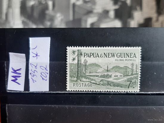 ПАПУА НОВАЯ ГВИНЕЯ 1952г. Чист**