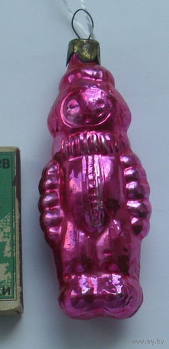 Ёлочная игрушка. Космонавт. Ц-19.
