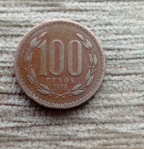 Werty71 Чили 100 песо 1989