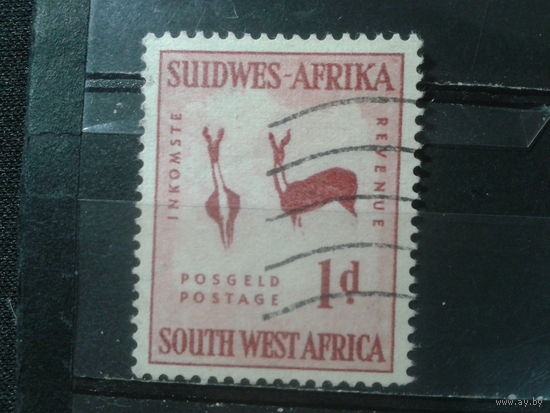 Юго-западная Африка, колония Англии, 1954. Газели