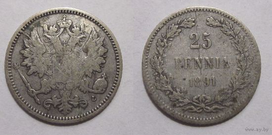 25 пенни 1891