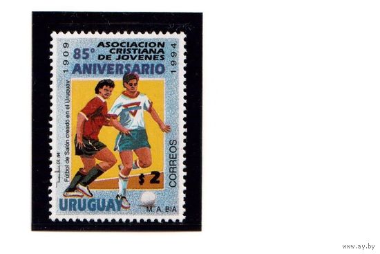 Уругвай-1994,(Мих.2074) ** , Спорт, Футбол(одиночка)