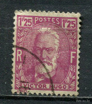 Франция - 1933 - Виктор Гюго 1,25Fr - [Mi.289] - 1 марка. Гашеная.  (LOT Ge10)-T10P18