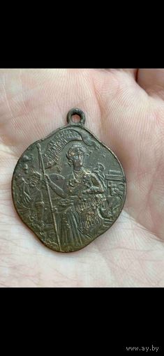 Памятный жетон 1917. Не частое исполнение 32 мм