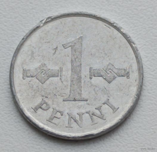 Финляндия. 1 пенни 1976 года.