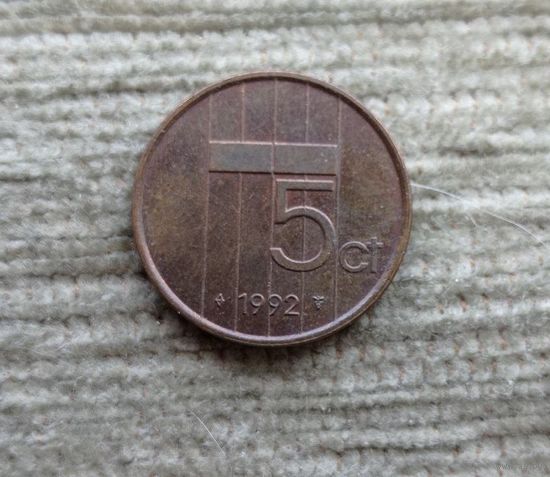 Werty71 Нидерланды 5 центов 1992