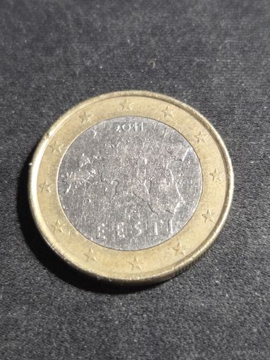 Эстония 1 евро 2011